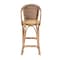 Baxton Studio Neola Modern Bohemian Natural Rattan Bar Stool 217-12736-ZORO - alternate 8